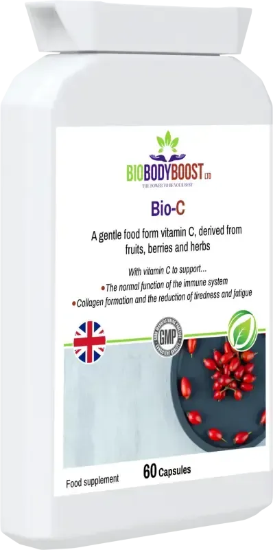BioBodyBoost Bio-C Vitamin C, 60 Capsules
