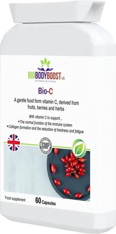 BioBodyBoost Bio-C Vitamin C, 60 Capsules