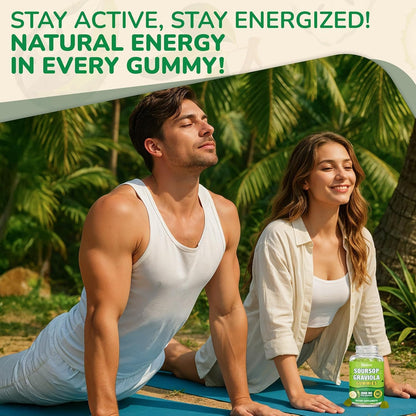Biolore Soursop Graviola Gummies — 30-Day Supply, Sugar-Free, Vegan