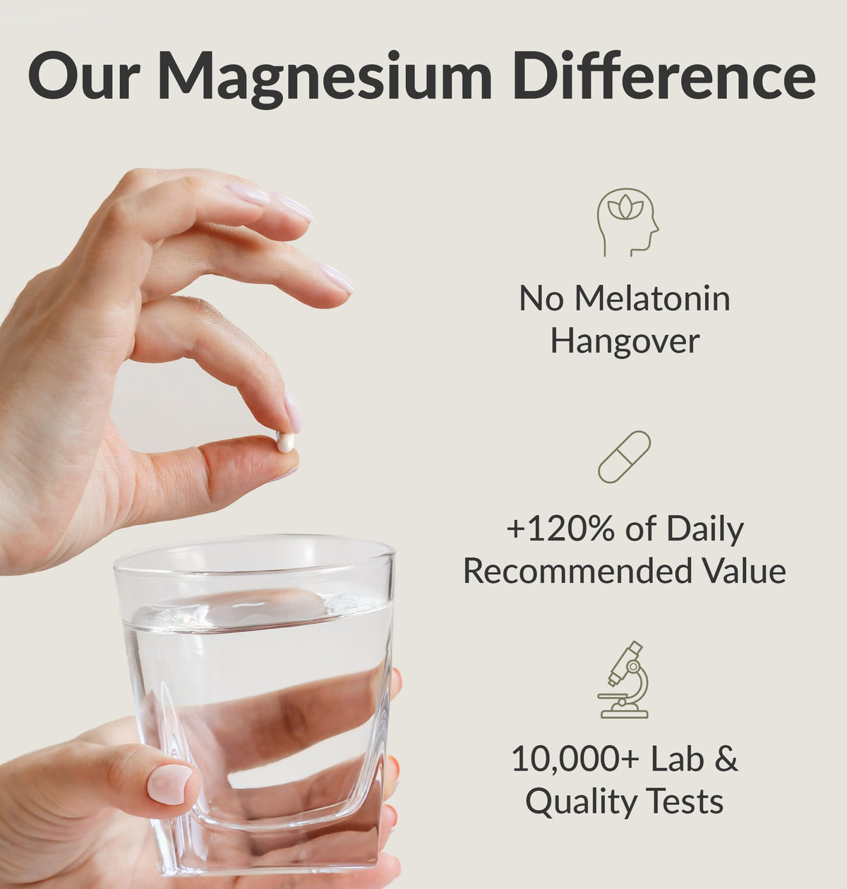 BiOptimizers Magnesium Breakthrough Complex – 7 Forms for Sleep & Cognitive Support | 60 Capsules - Calm Era