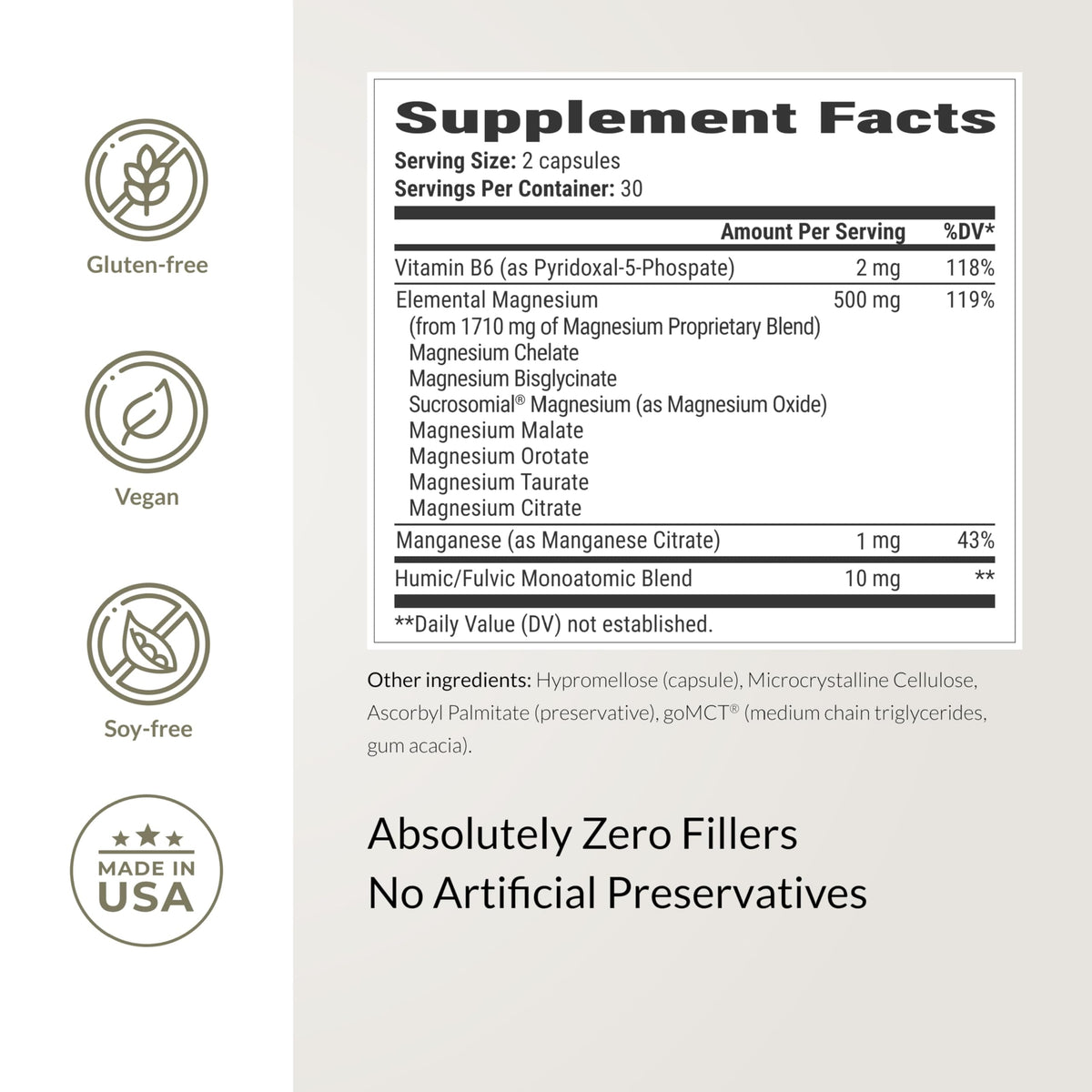 BiOptimizers Magnesium Breakthrough Complex – 7 Forms for Sleep & Cognitive Support | 60 Capsules - Calm Era