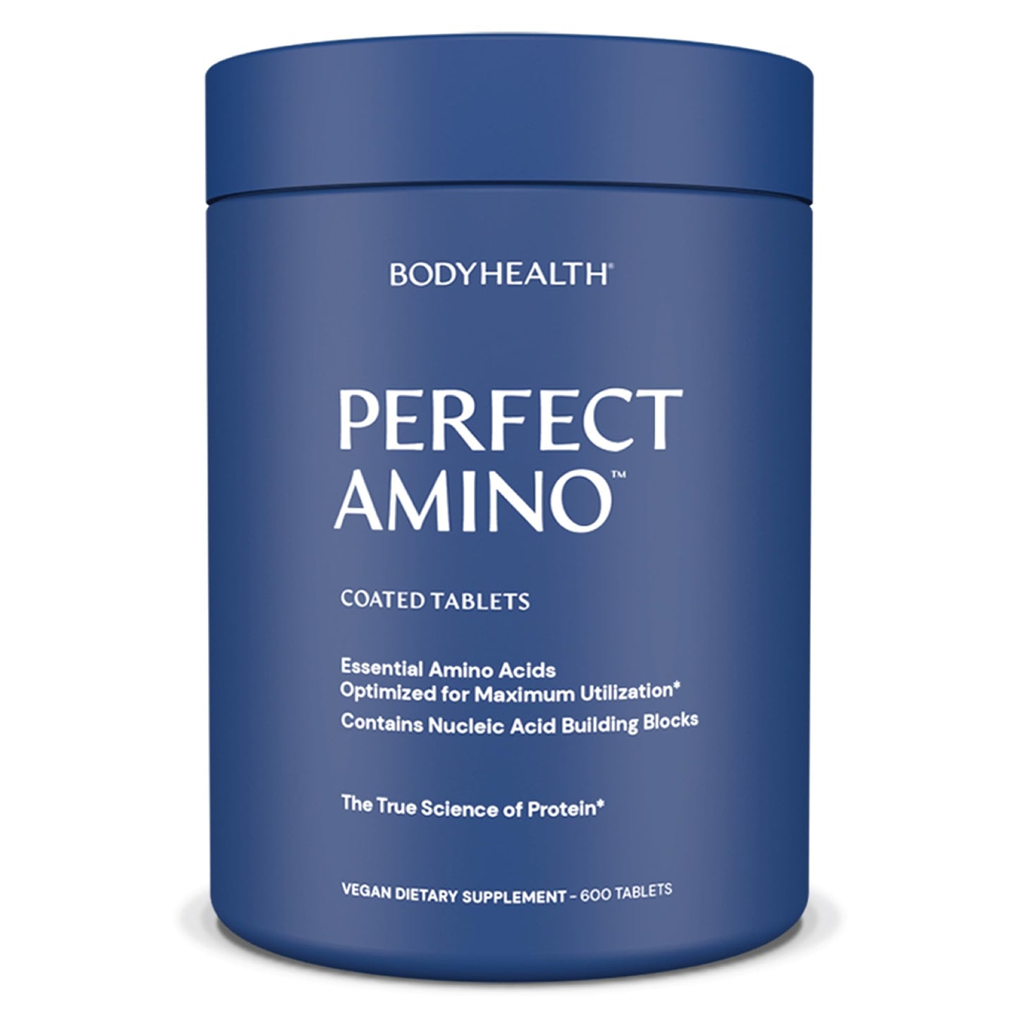 BodyHealth PerfectAmino Vegan Amino Acid Tablets 600ct | BCAAs
