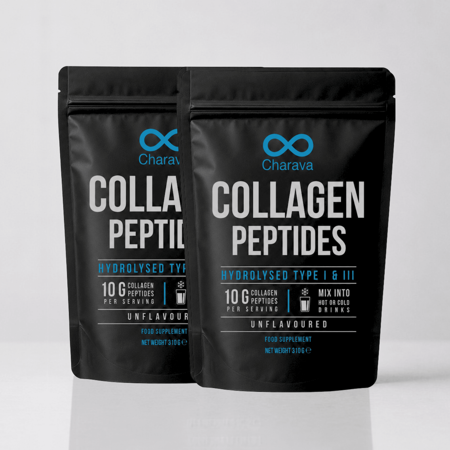 Charava Bovine Collagen Peptides with Vitamin C