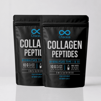 Charava Bovine Collagen Peptides with Vitamin C