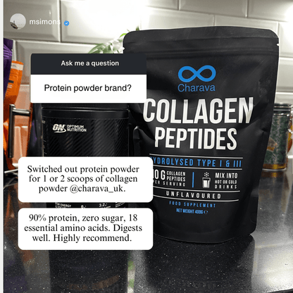 Charava Bovine Collagen Peptides with Vitamin C