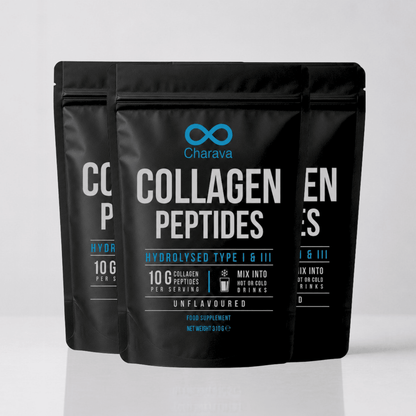 Charava Bovine Collagen Peptides with Vitamin C