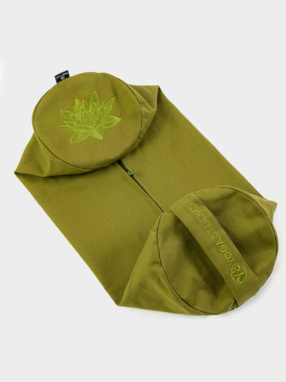 Yoga Studio Replacement Round Lotus Bolster Cover