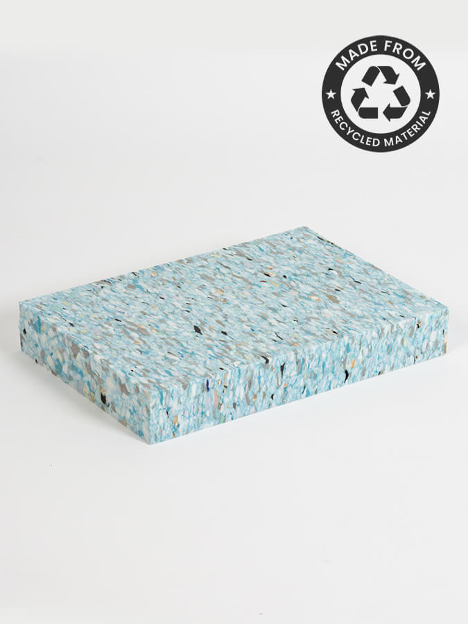 Yoga Studio Recycled Chip Foam Yoga Block 40x30x5cm