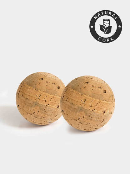 Yoga Studio Cork Massage Balls — Twin Pack