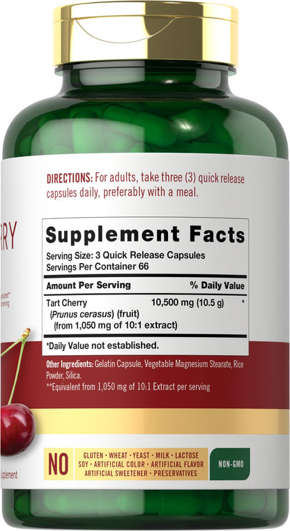 Carlyle Tart Cherry Capsules 10,500mg – 2 Pack