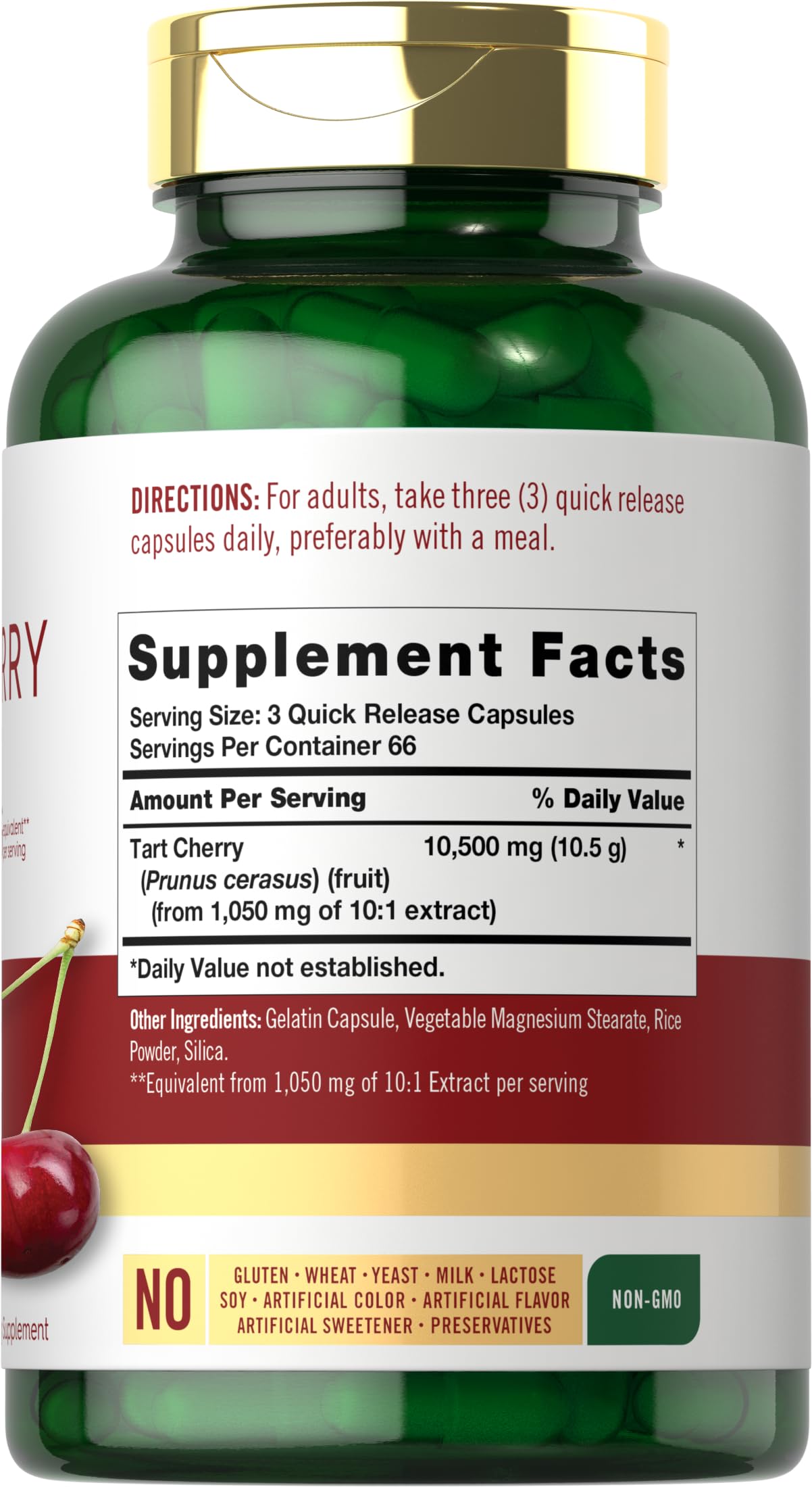 Carlyle Tart Cherry Capsules 10,500mg – 2 Pack