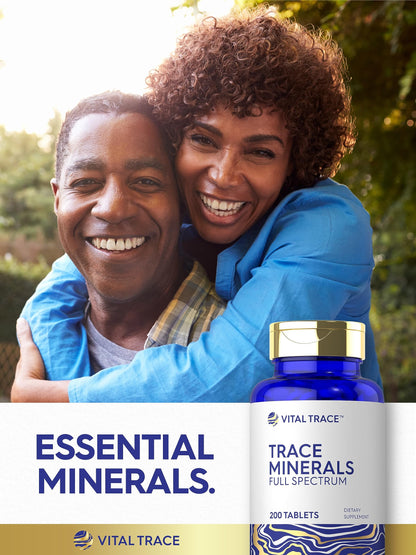 Vital Trace Full Spectrum Trace Minerals — 200 Tablets