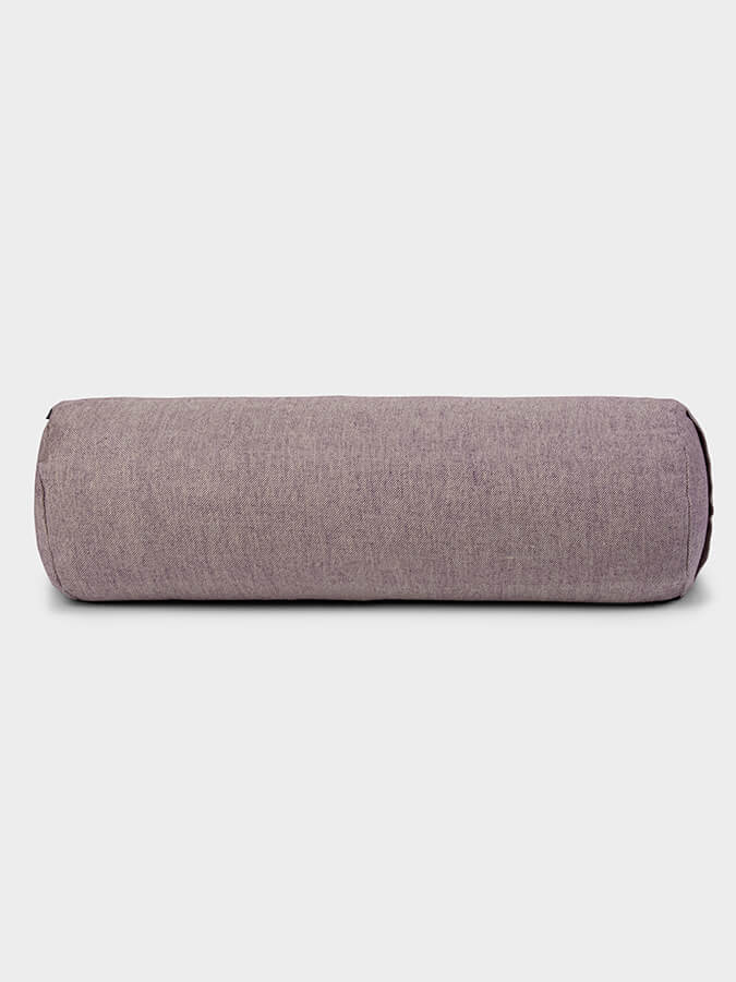 Yoga Studio Organic Buckwheat Two Toned Meditation Bolster