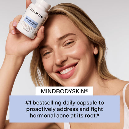 CLEARSTEM MindBodySkin Skin Clarity Supplement – 90 Capsules