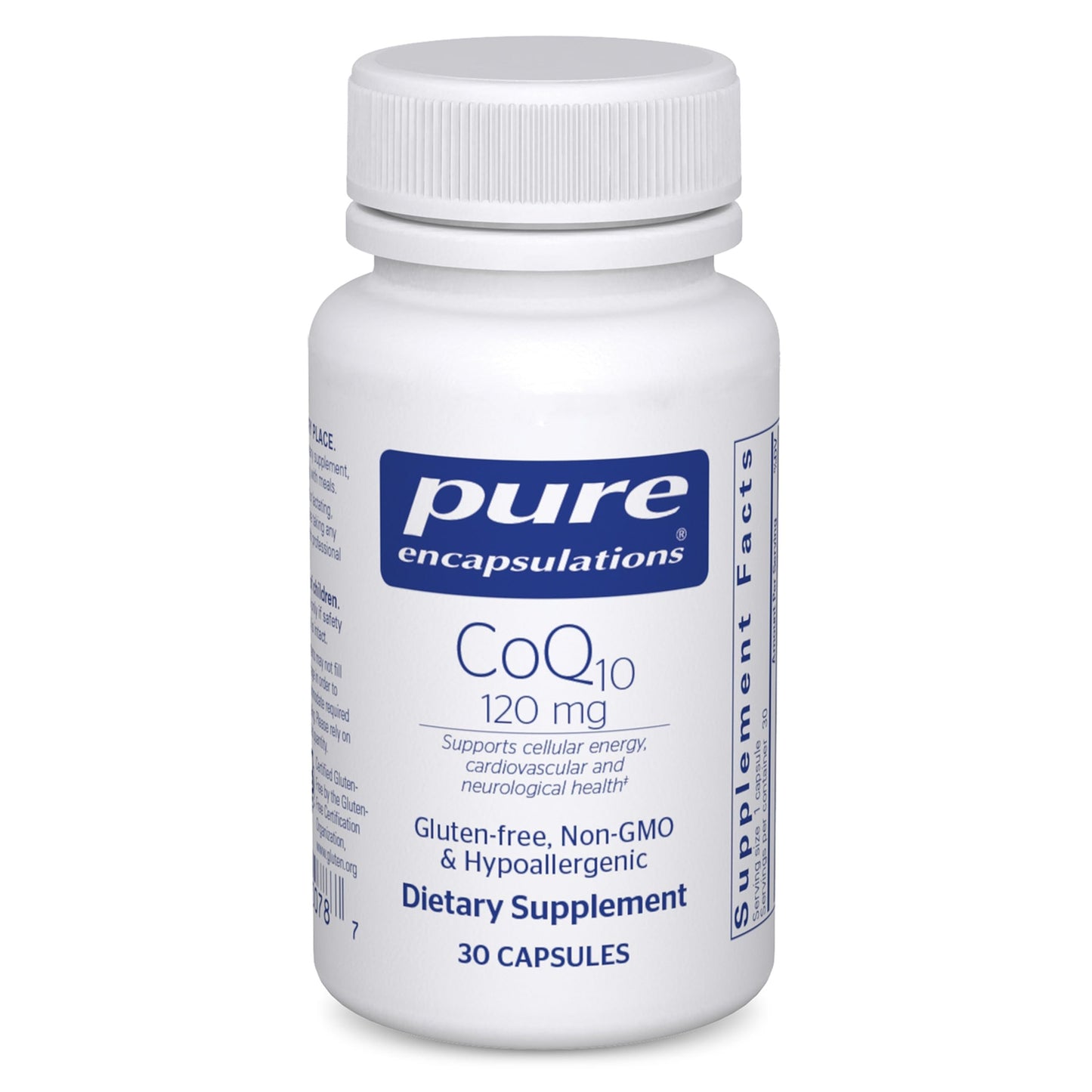 Pure Encapsulations CoQ10 120mg – 30 Capsules