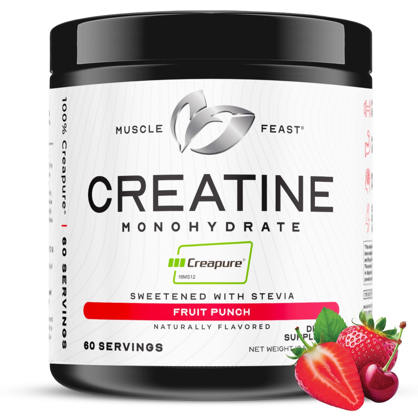 Muscle Feast Creapure Creatine – Fruit Punch 300g