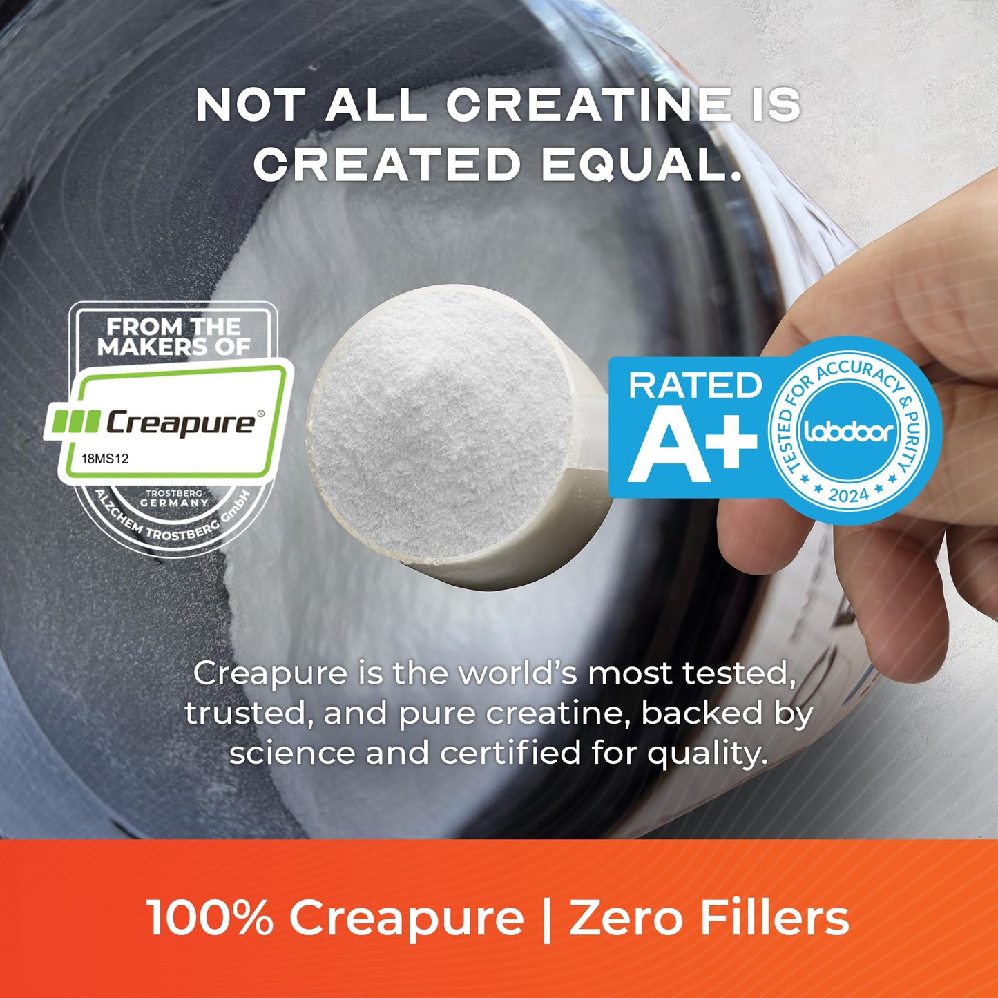 Muscle Feast Creapure Creatine – Orange 300g