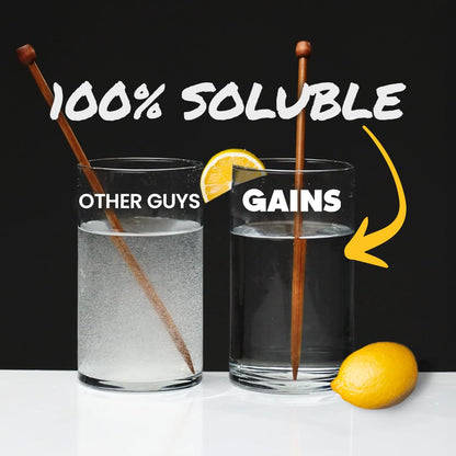 Gains in Bulk Instantized Creatine Monohydrate – Sweet Lemonade 30 Servings