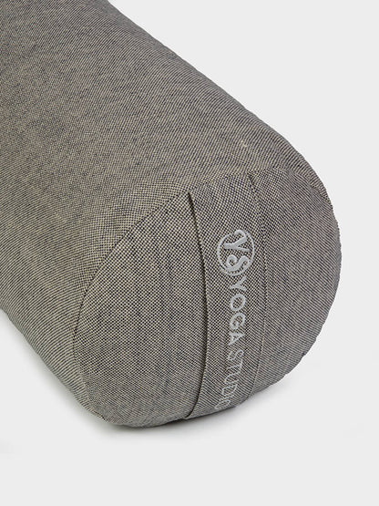 Yoga Studio Organic Buckwheat Two Toned Meditation Bolster