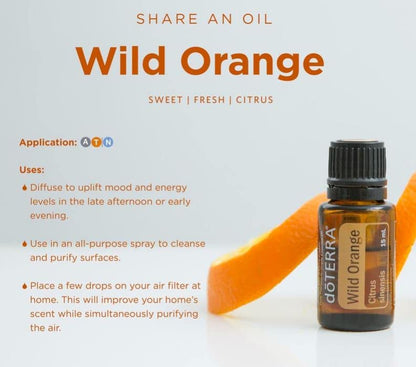 doTERRA Wild Orange Essential Oil 15ml