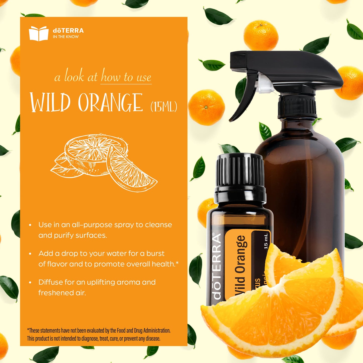 doTERRA Wild Orange Essential Oil 15ml