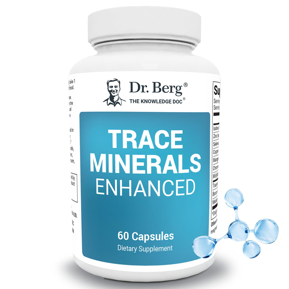 Dr. Berg Trace Minerals Enhanced Complex – 70+ Minerals | 60 Capsules - Calm Era