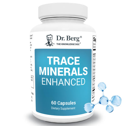 Dr. Berg Trace Minerals Enhanced Complex – 70+ Minerals | 60 Capsules - Calm Era