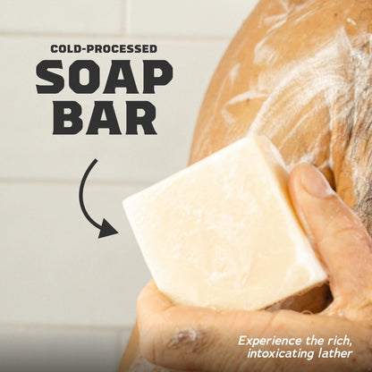 Dr. Squatch Bay Rum Natural Bar Soap — 3-Pack Gift Set