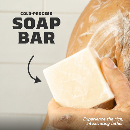 Dr. Squatch Bay Rum Natural Men’s Bar Soap – Cold Process, 5 oz (5-Pack)
