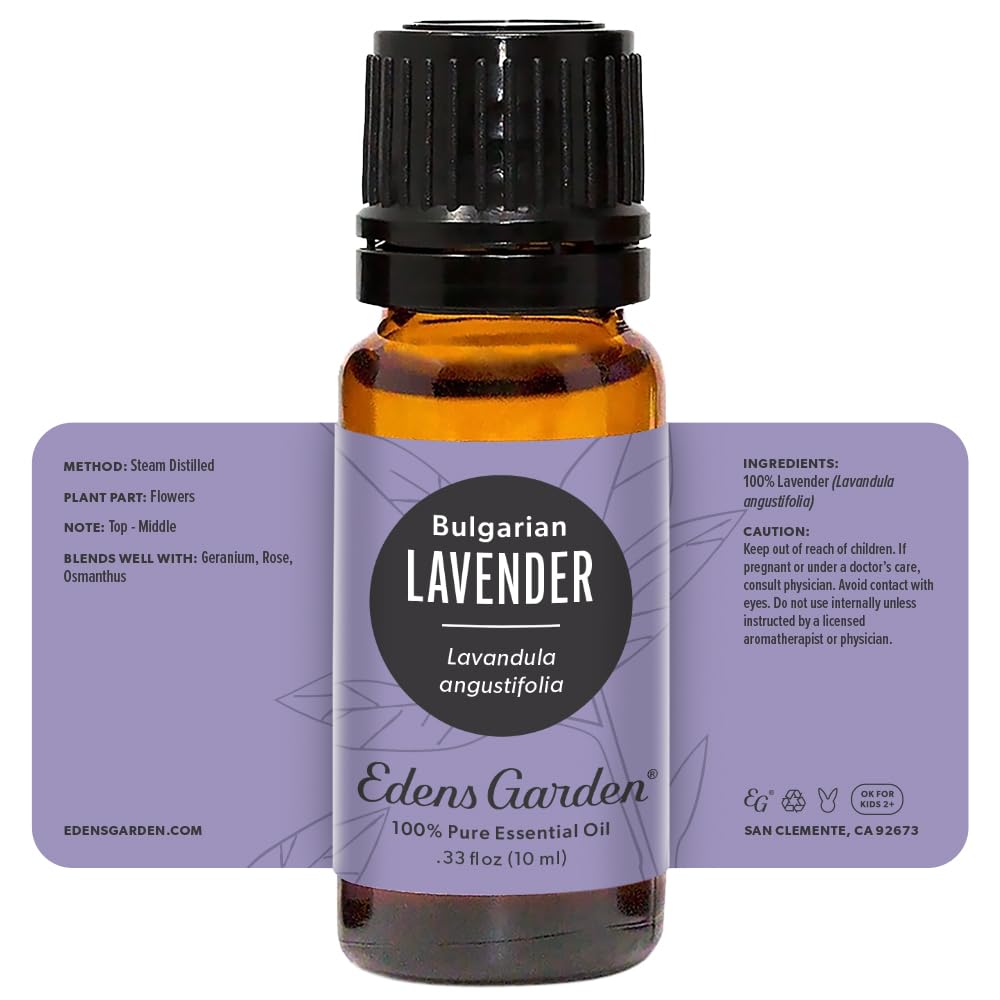 Edens Garden Lavender Bulgarian Essential Oil 10ml
