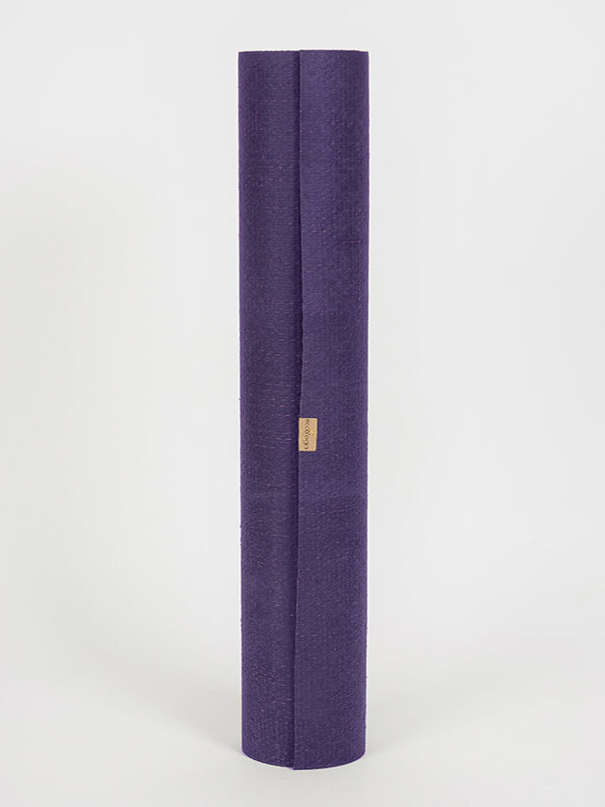 ecoYoga Extra Long Jute Yoga Mat 4mm