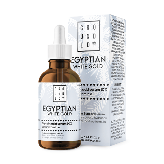 Grounded Body Egyptian White Gold Glycolic Acid Serum 10%