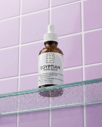 Grounded Body Egyptian White Gold Glycolic Acid Serum 10%