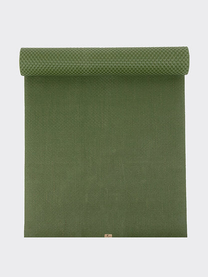 ecoYoga Phoenix Extra Long Jute Yoga Mat – 6mm | Natural & Eco-Friendly