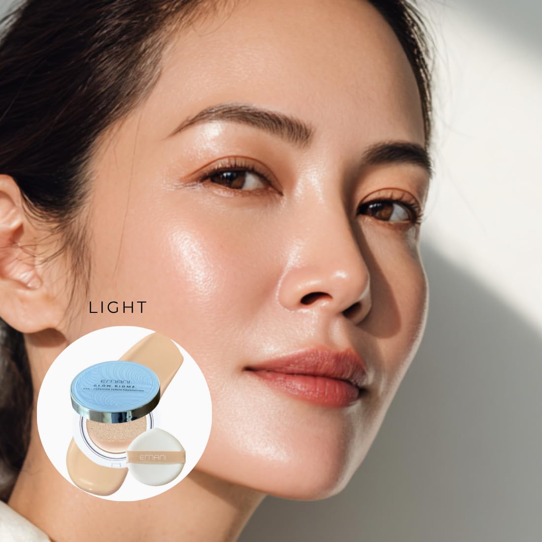 Emani Glow Biome NAD+ Serum Foundation for Sensitive Skin 18ml