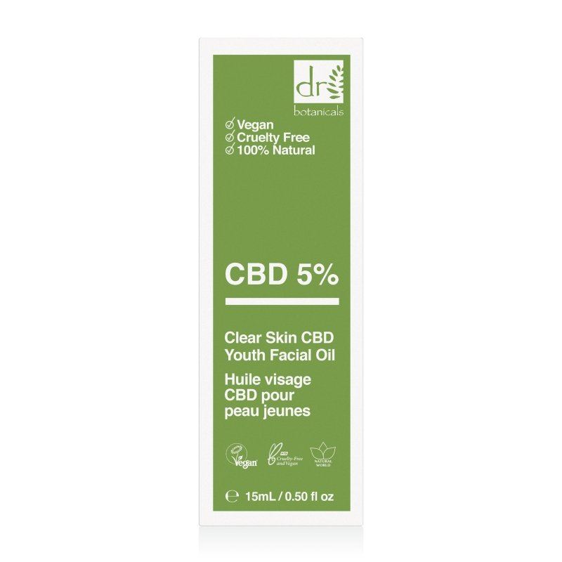 Dr Botanicals Clear Skin Youth Facial Oil — 15ml