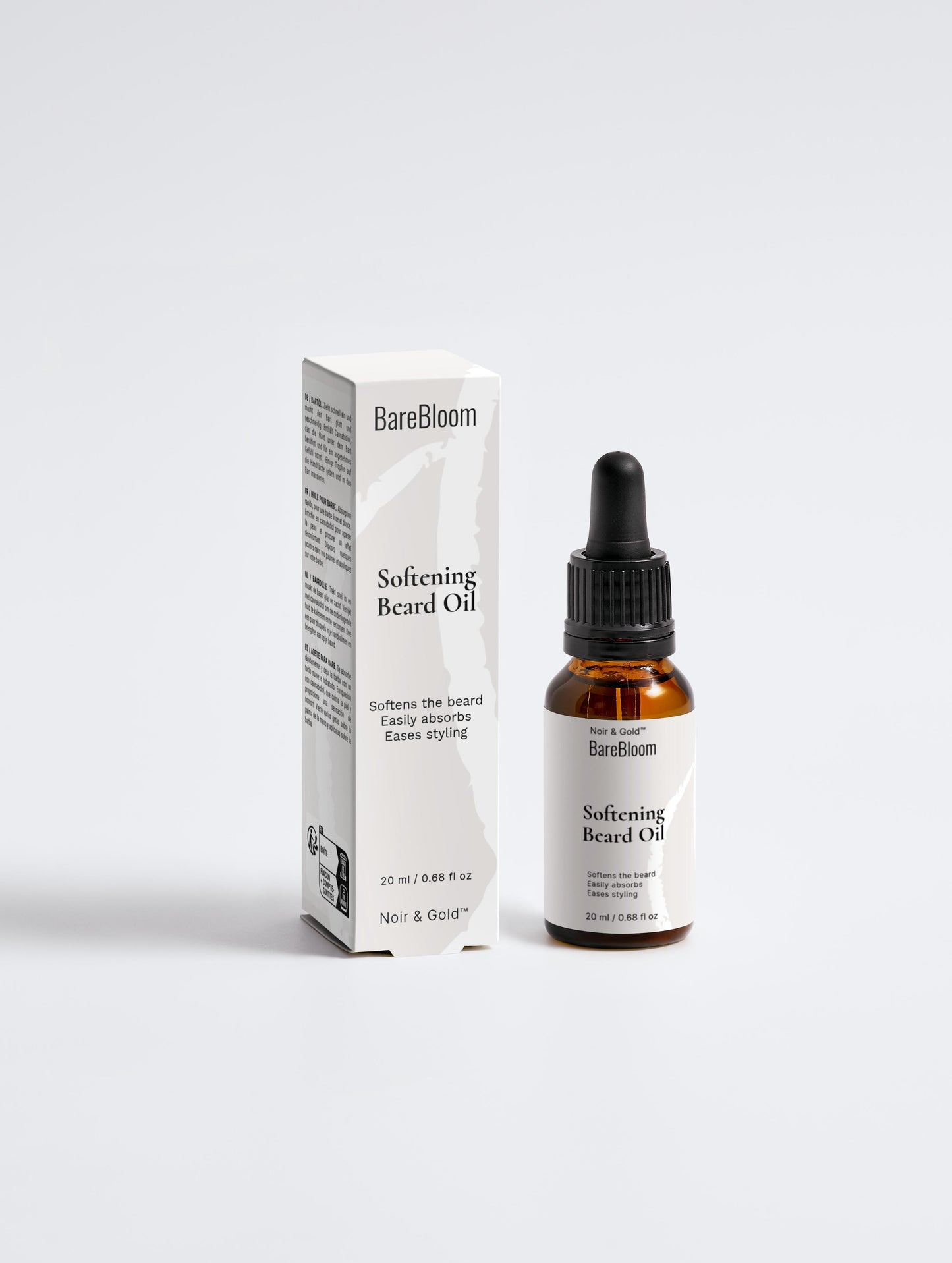 Noir & Gold BareBloom Softening Beard Oil