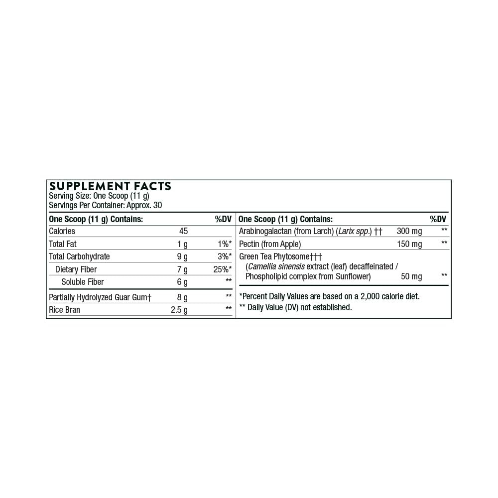 Thorne FiberMend Prebiotic Fiber Powder – 11.6oz