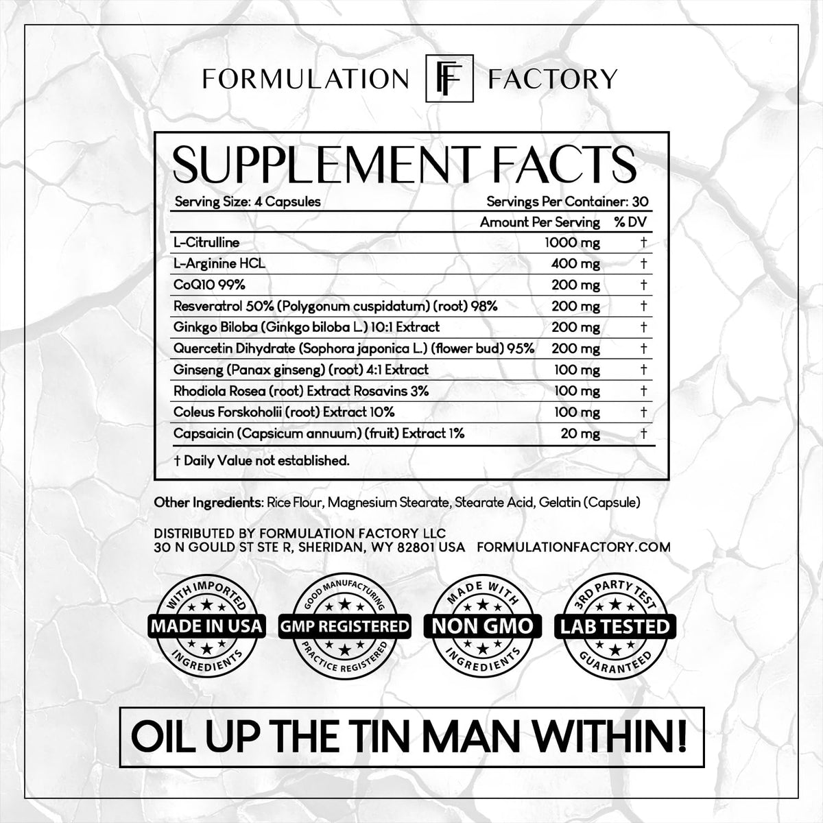 Formulation Factory Heart of Steel – 10-in-1 Nitric Oxide Support | 2-Pack - Calm Era