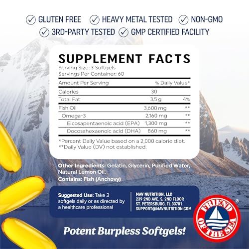 Triple Strength Omega-3 Fish Oil
