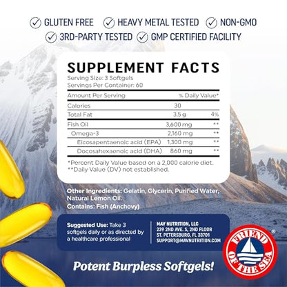 Triple Strength Omega-3 Fish Oil