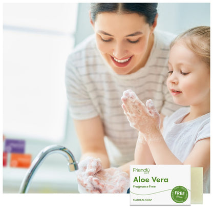 Friendly Soap Aloe Vera Natural Soap Bar — Fragrance-Free - Calm Era