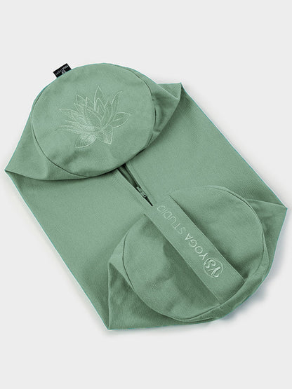 Yoga Studio Replacement Round Lotus Bolster Cover