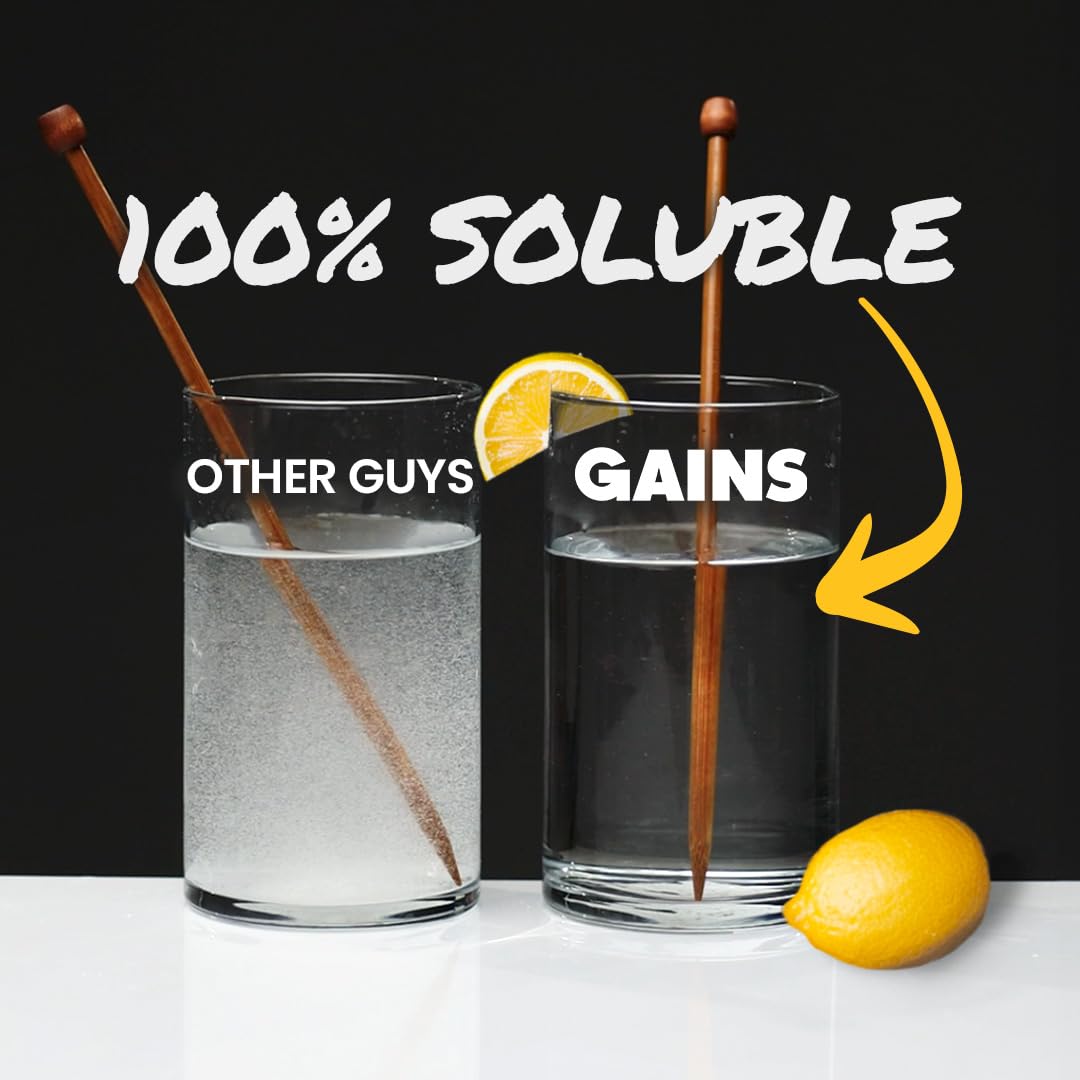 Gains in Bulk Instantized Creatine Monohydrate – Sweet Lemonade 30 Servings