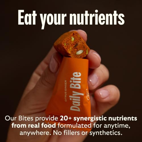 GEM Daily Multivitamin Bite – Real-Food Nutrition for Women & Men | 28 Servings