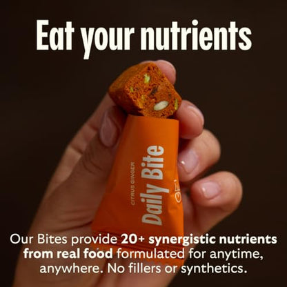 GEM Daily Multivitamin Bite – Real-Food Nutrition for Women & Men | 28 Servings
