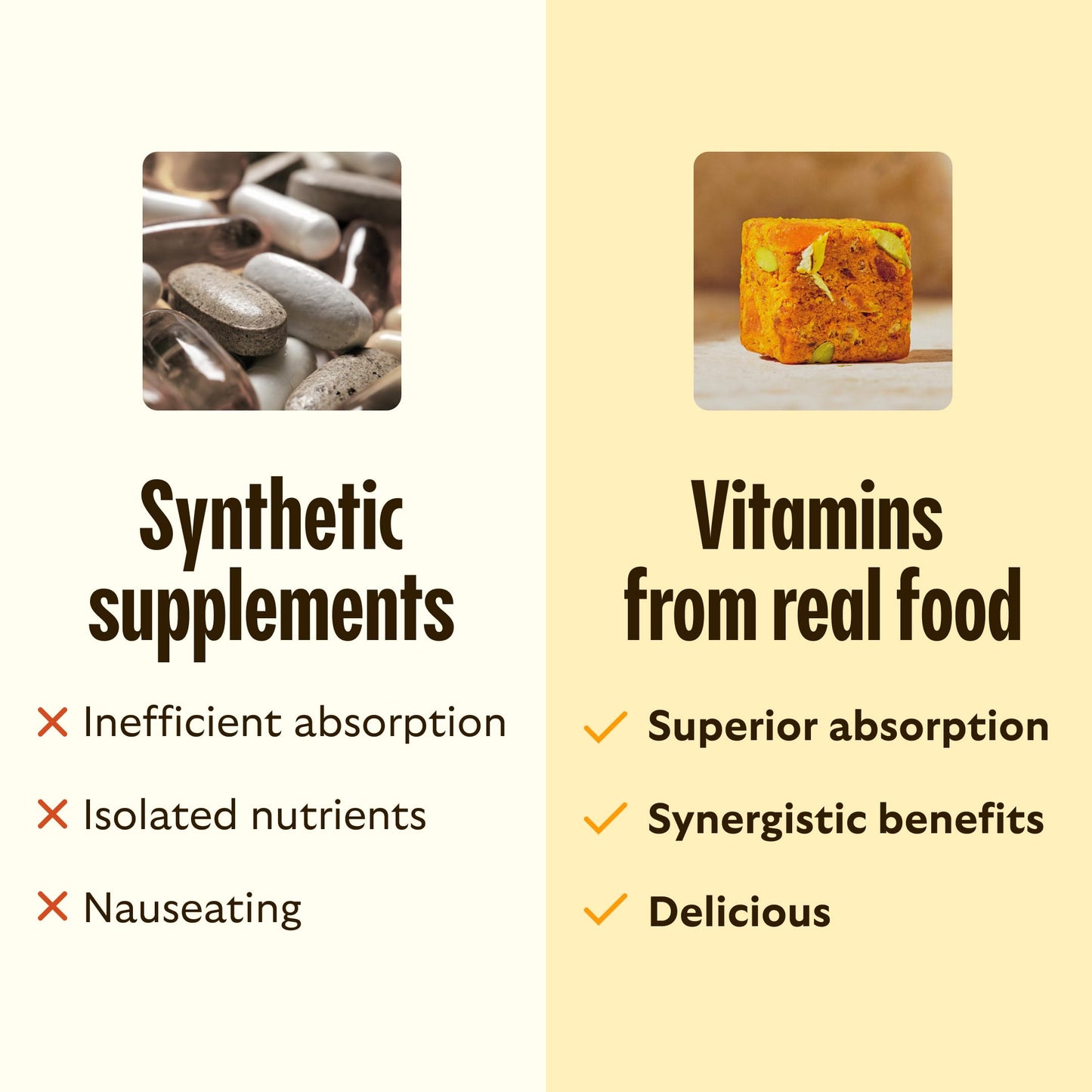GEM Daily Multivitamin Bite – Real-Food Nutrition for Women & Men | 28 Servings