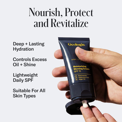 Geologie Moisturising Face Cream SPF 15 — Daily Hydration