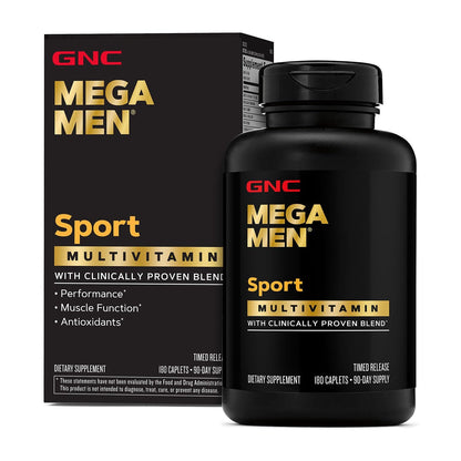 GNC Mega Men Sport Multivitamin – 180 Count