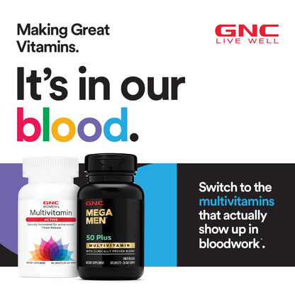 GNC Mega Men Sport Multivitamin – 180 Count